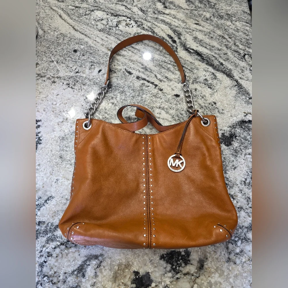 Michael Kors Uptown Astor Bag in Cognac. Preloved! - Picture 1 of 13